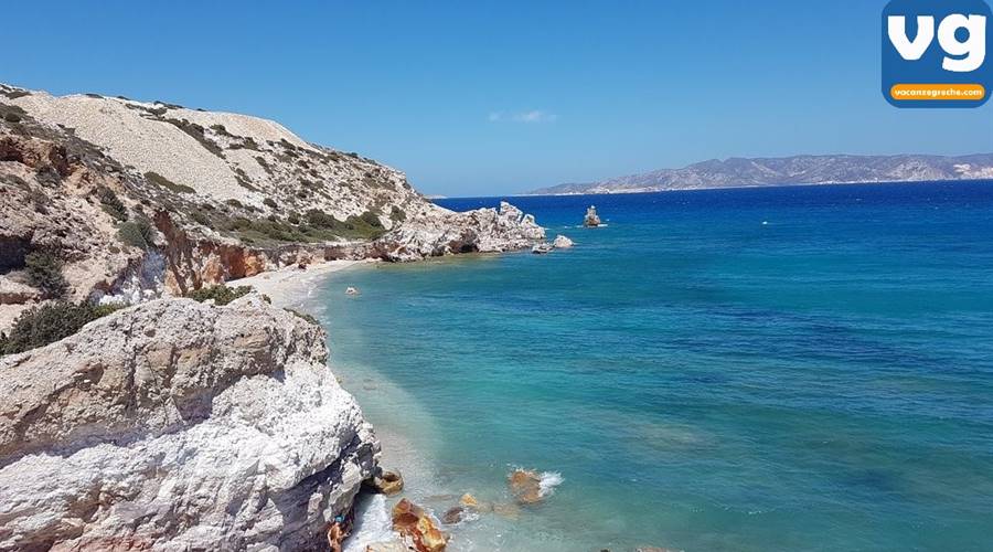 Spiaggia di Kastanas Milos
