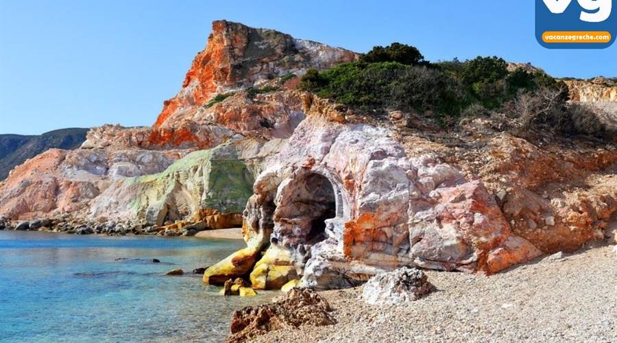 Spiaggia di Kastanas Milos