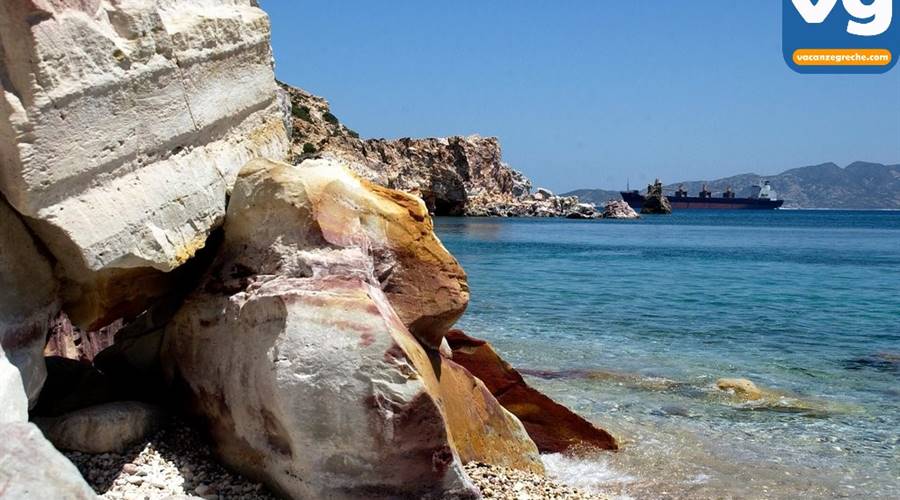 Spiaggia di Kastanas Milos