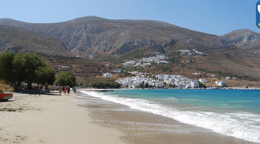 Spiaggia di Levrossos Aegiali Amorgos