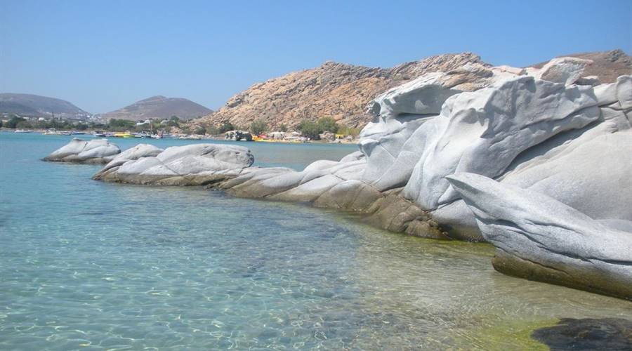Spiaggia di Kolymbithres Isola di Paros