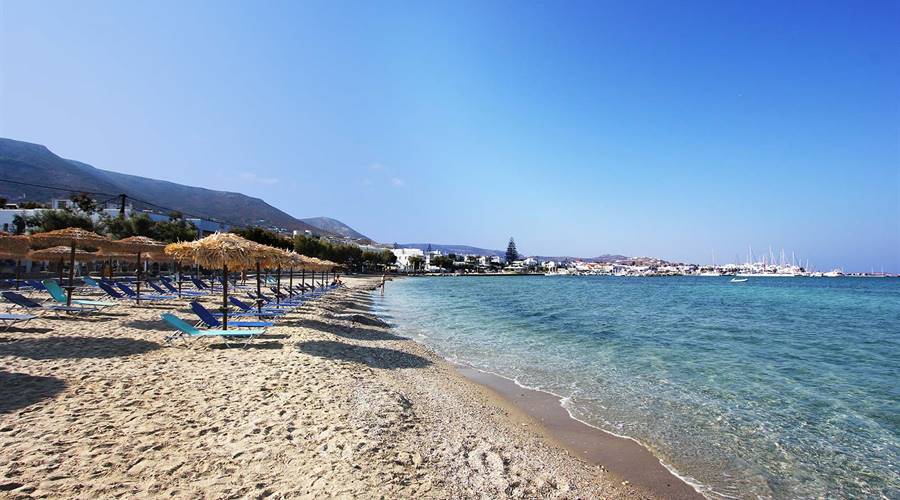 Spiaggia di Livadia Isola  di Paros