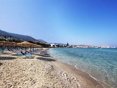 Spiaggia di Livadia Isola  di Paros