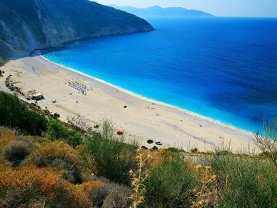 Spiaggia di Myrtos Isola di Cefalonia