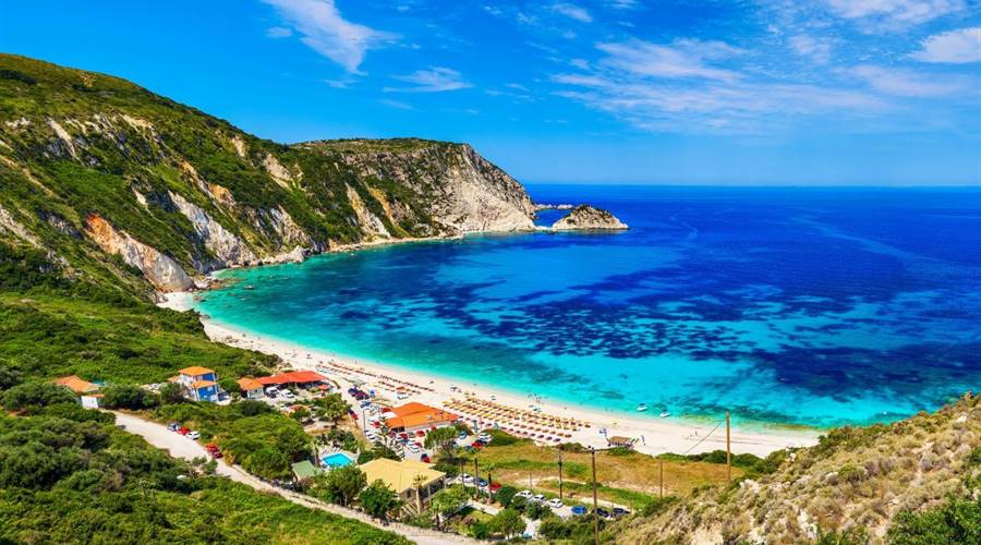 Spiaggia di Petani Isola di Cefalonia