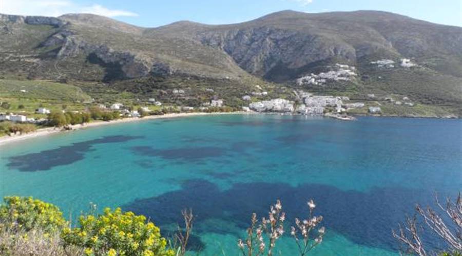 Spiaggia di Aegiali Isola di Amorgos