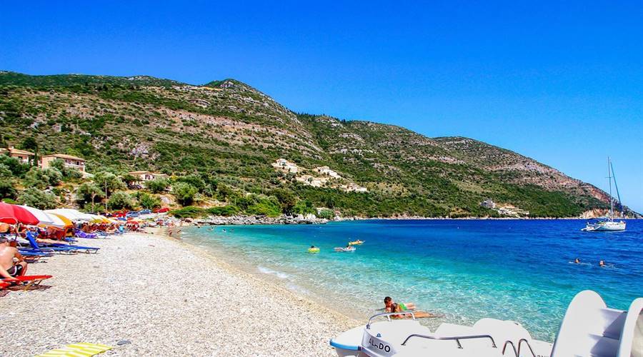 Spiaggia di Mikros Gialos Isola di Lefkada