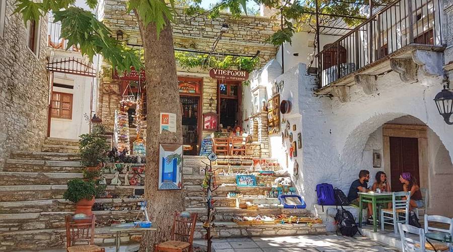 Villaggio di Apiranthos Isola di Naxos