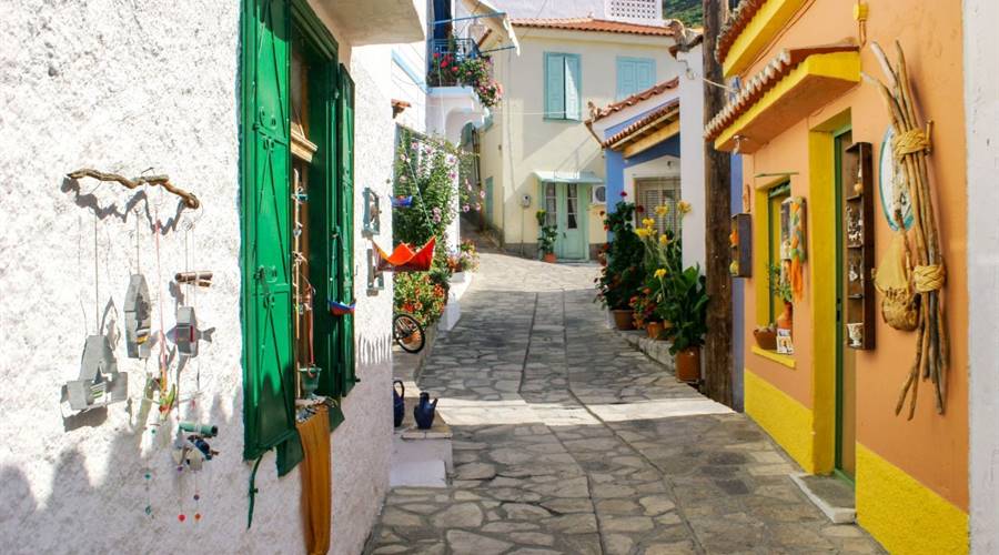 Villaggio di Manolates Isola di Samos