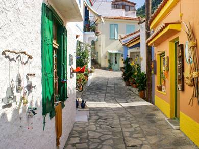 Villaggio di Manolates Isola di Samos