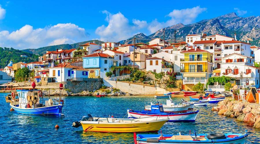 Villaggio di Kokkari Isola di Samos