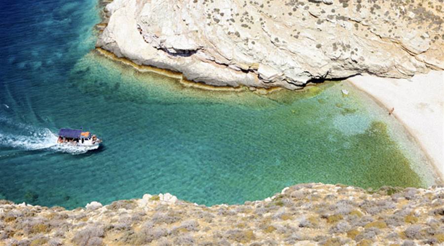 Spiaggia di Livadaki Beach Isola di Folegandros