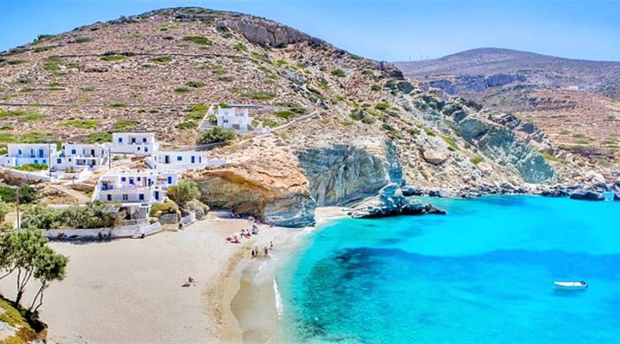 Spiaggia di Agali Beach Isola di Folegandros