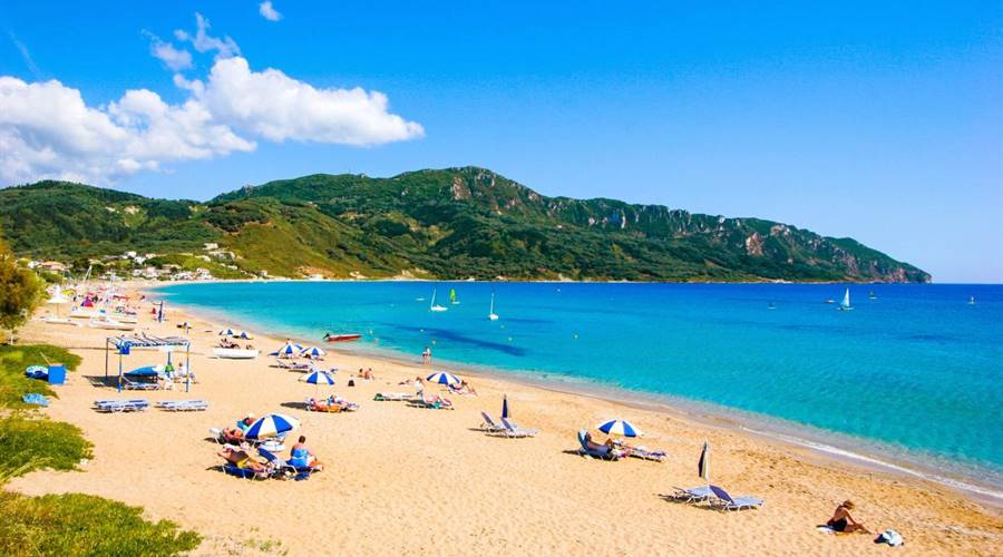 Spiaggia di Agios Georgios Beach Isola di Corfù