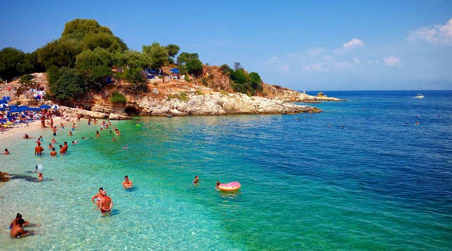 Spiaggia di Bataria Isola di Corfù