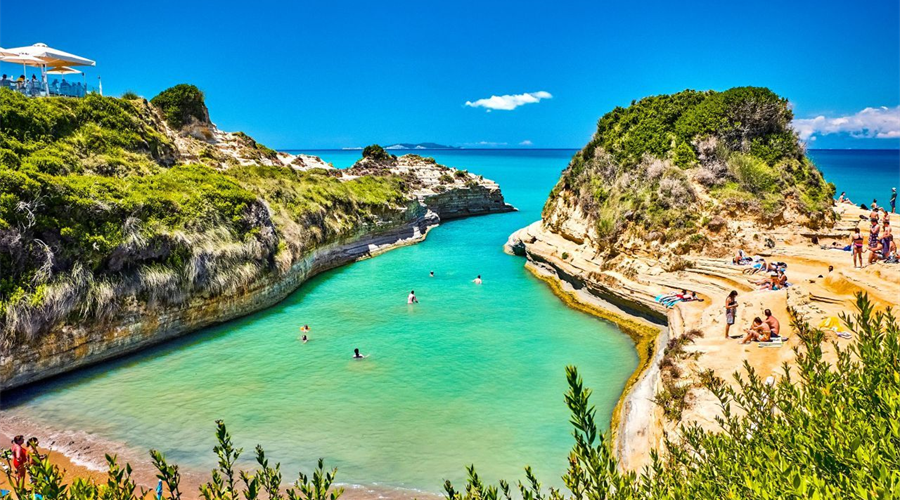 Canal d Amore Isola di Corfù